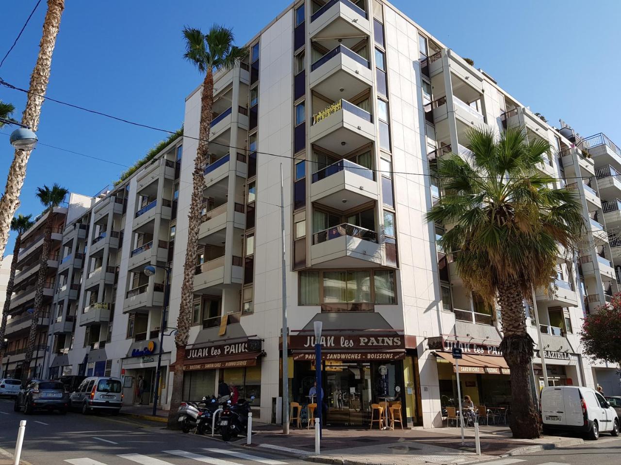 Residence Couleurs Soleil, Juan Les Pins 昂蒂布 外观 照片